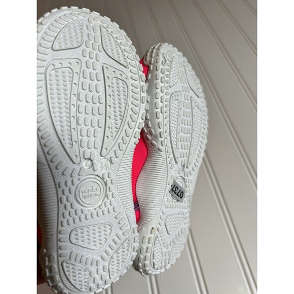 Wonder Nation Girls Toddler Swim Water Shoes Beach Sandals Sz 7/8 NWT - Picture 3 of 5